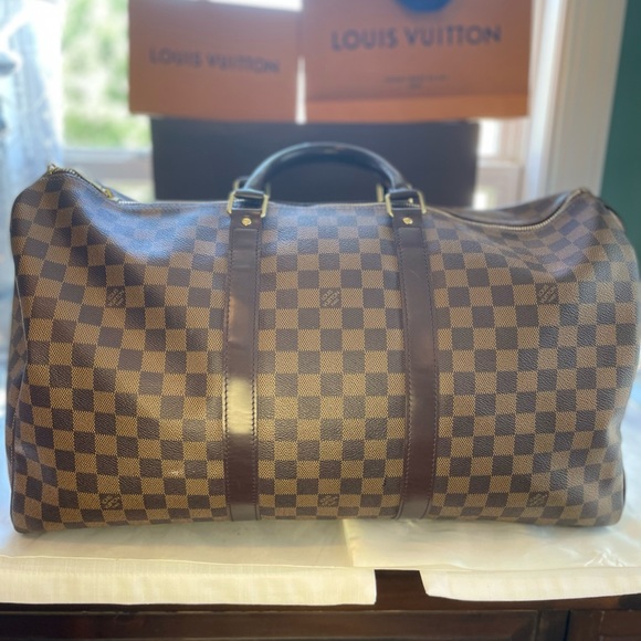 Damier Ebene 50 Keepall - Picture 8 of 16